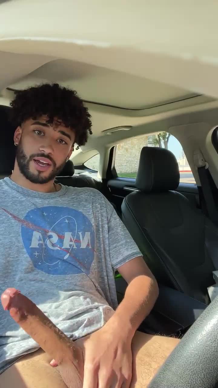 Was too horny on my ride home so i had to make a pit stop