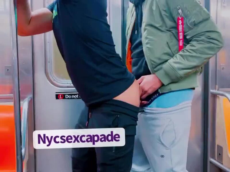 Fucking on the train in front of everyone
