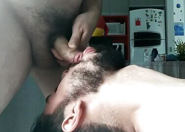 My boyfriend cum inside my mouth uncut