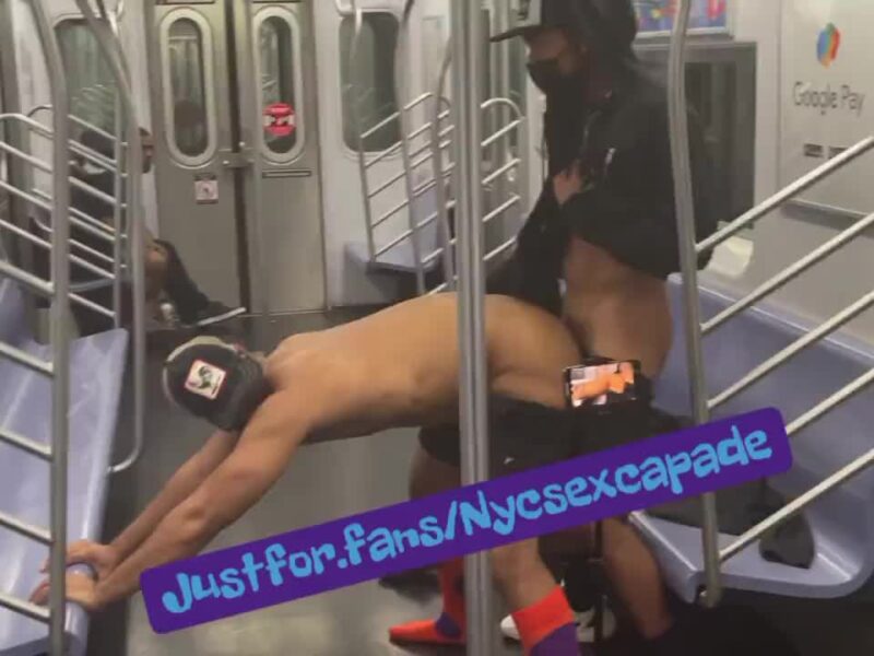 Niggas fucking in a train in front of everybody
