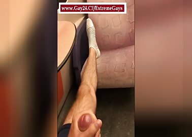 Risky jerking in the train