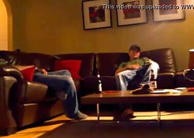 Swell80 - hidden cam straight guy strokes with me but won't cum